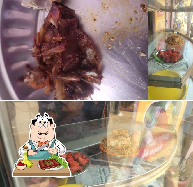 Baby back ribs at Bikku Baai Nikkah Biriyani