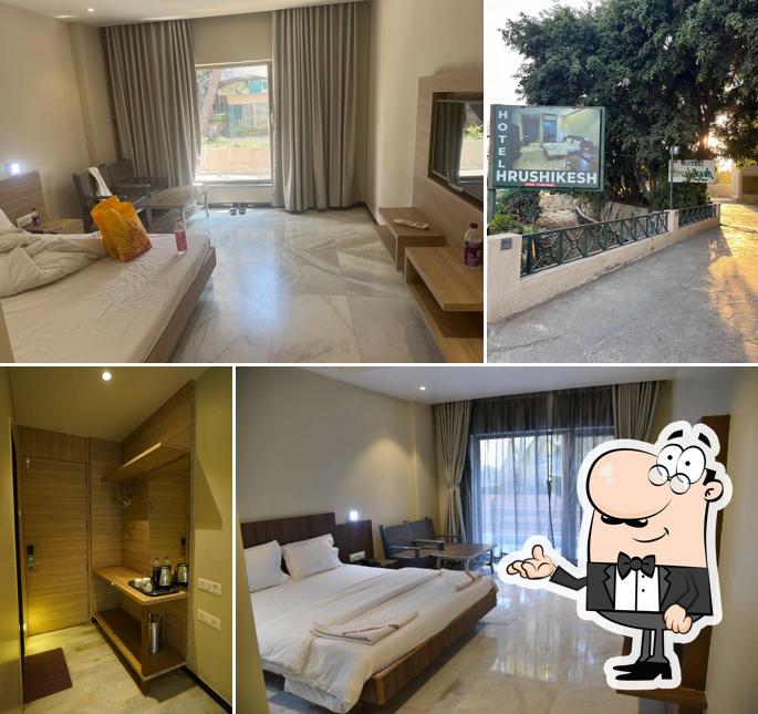 The interior of Hotel Hrushikesh