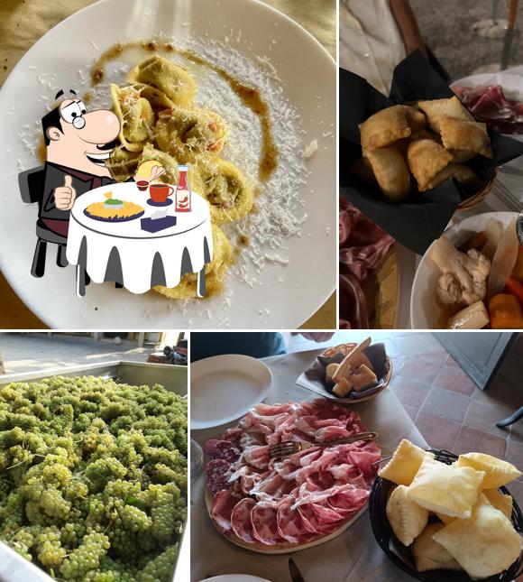 Piatto di formaggi al Il Cortile Agriturismo Dall'Asta