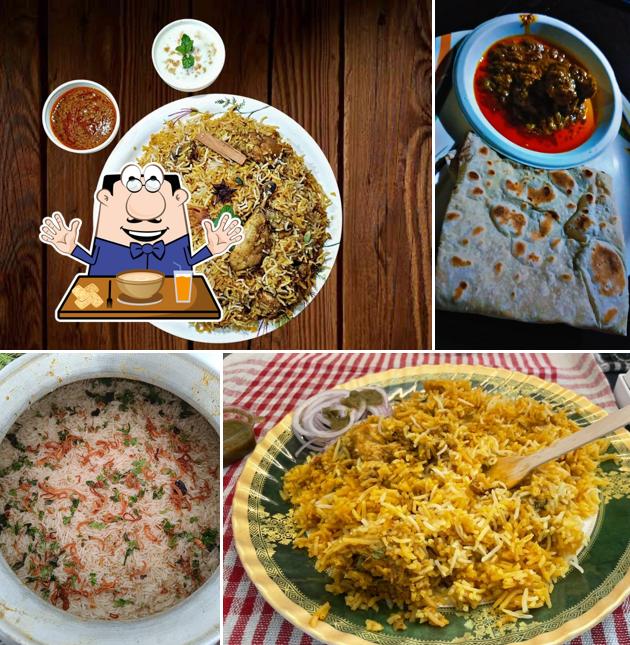 Meals at MBA Biryani