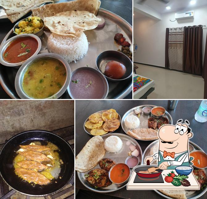 Chicken curry at Neel Cottage and Anuj Khanaval