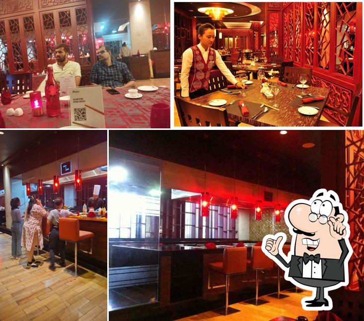 The interior of Ponzu Restaurant