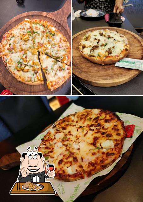 Pick pizza at RB Bakes & Sweets