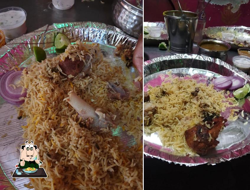 Meals at Raza Star Biryani point