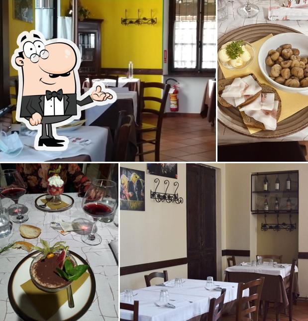 Gli interni di Trattoria San Giovanni