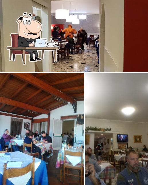 Gli interni di Trattoria Vecchio Baraccon