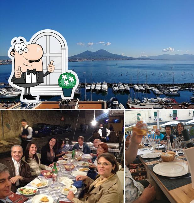 Dai un’occhiata alla immagine che mostra la esterno e interni di Ristorante del Borgo
