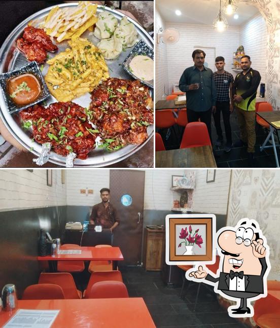 Take a seat at one of the tables at The Curry Xpress