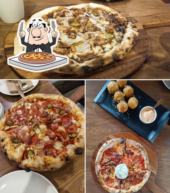 Pick pizza at The Pizza Bakery