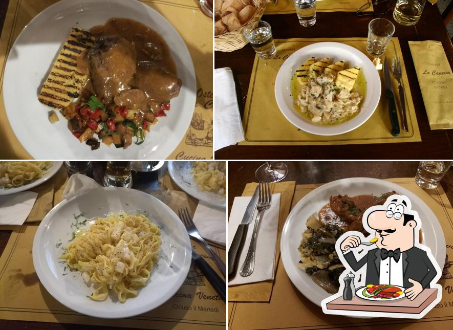 Platti al Bar Osteria alla Caneva