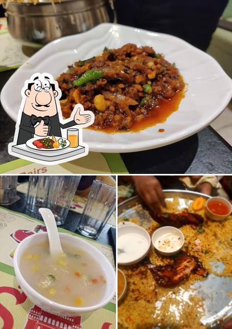 Meals at Zeeshan Restaurant Srikakulam- Apna Hyderabadi food