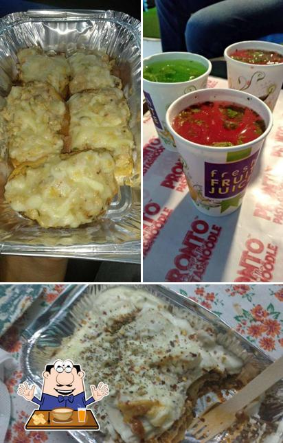 Meals at Pronto Pastas & Noodle
