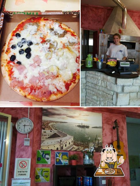 Ordina tra le molte varianti di pizza