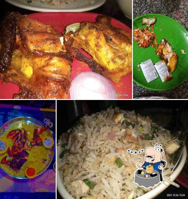 Food at Avenue Restaurant