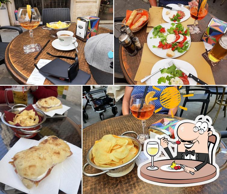 Cibo al Caffè Greco