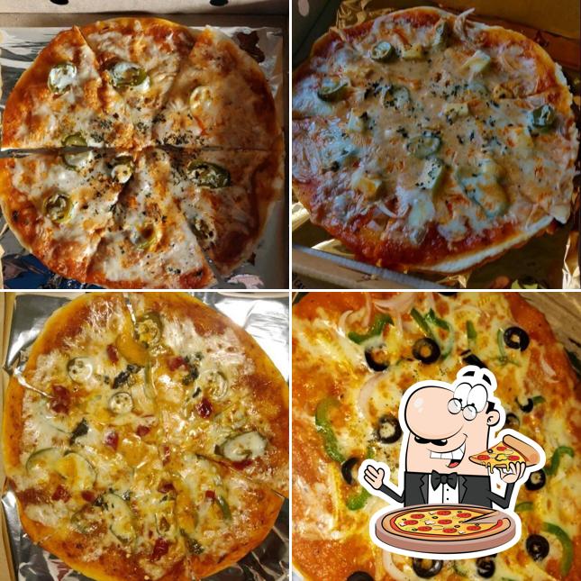 Order different variants of pizza