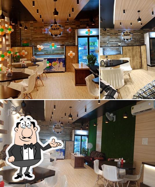 The interior of Daily Dose