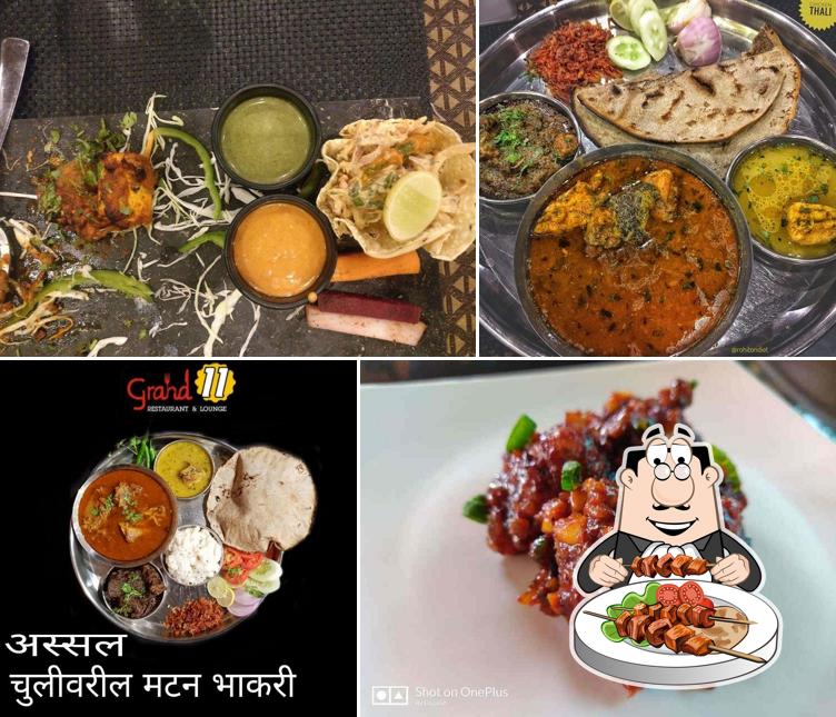 Food at Grand 11 Restaurant and Lounge