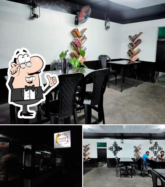 The interior of House of Flavours