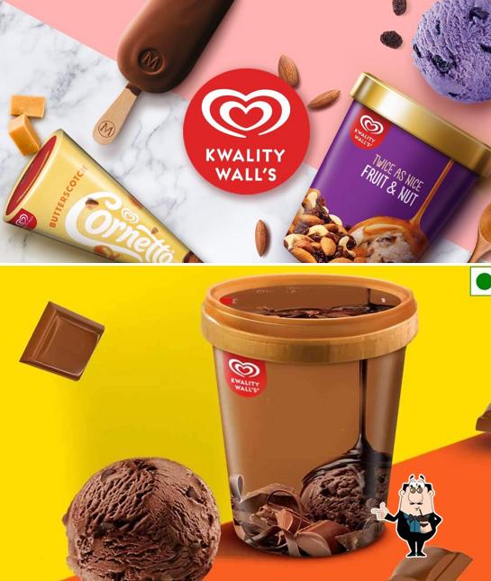 Enjoy a drink at Kwality Wall's Ice Cream And More