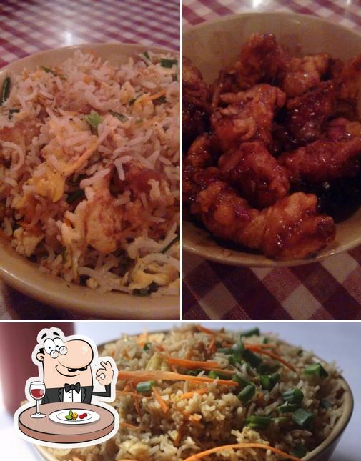 Food at Mandarin Chinese Restaurant