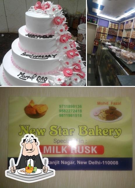 Food at New Star Bakery