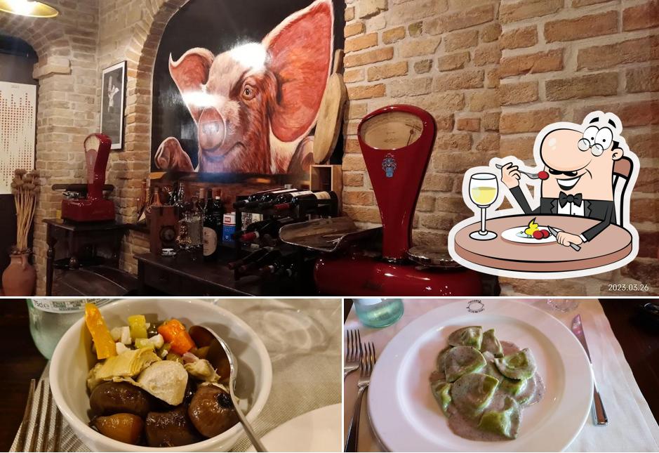 Platti al Osteria Il Norcino