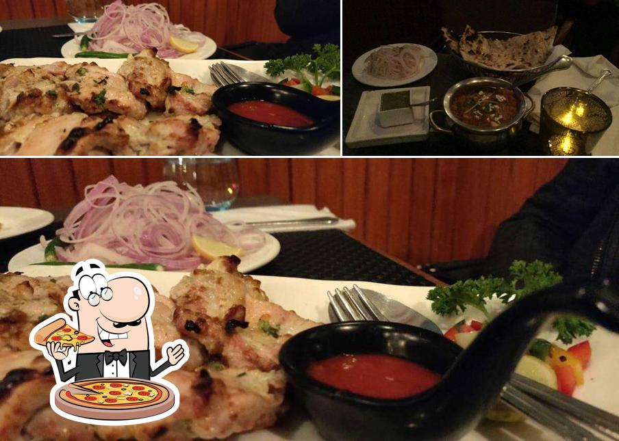 Pick various kinds of pizza