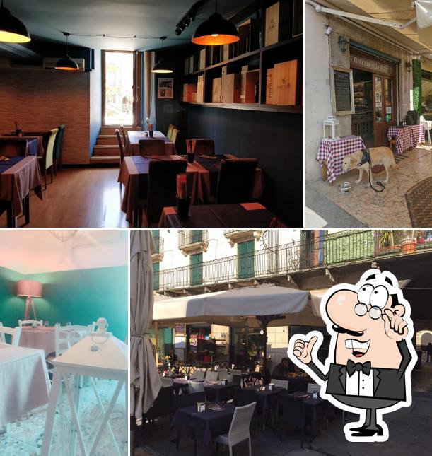 Gli interni di Osteria alla Torre 10