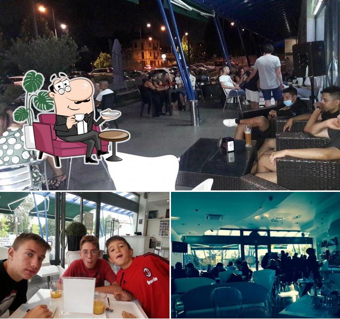 Gli interni di Porcaloca Café