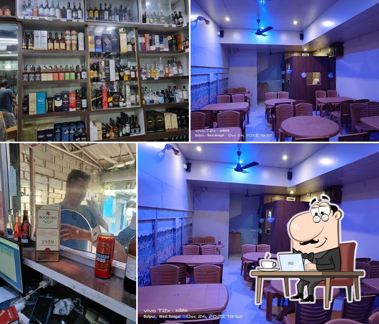 The interior of BHOLANATH RESTAURANT CUM BAR(OFF COUNTER)
