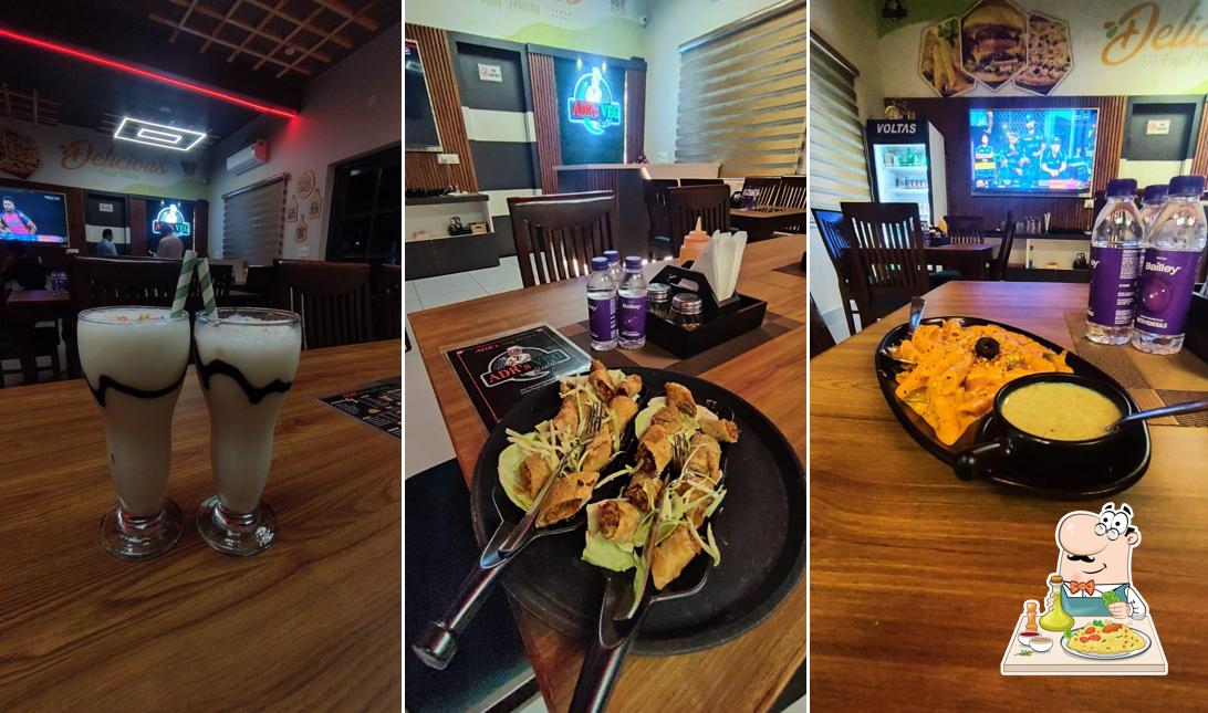 Food at ADR’s Veg Restaurant
