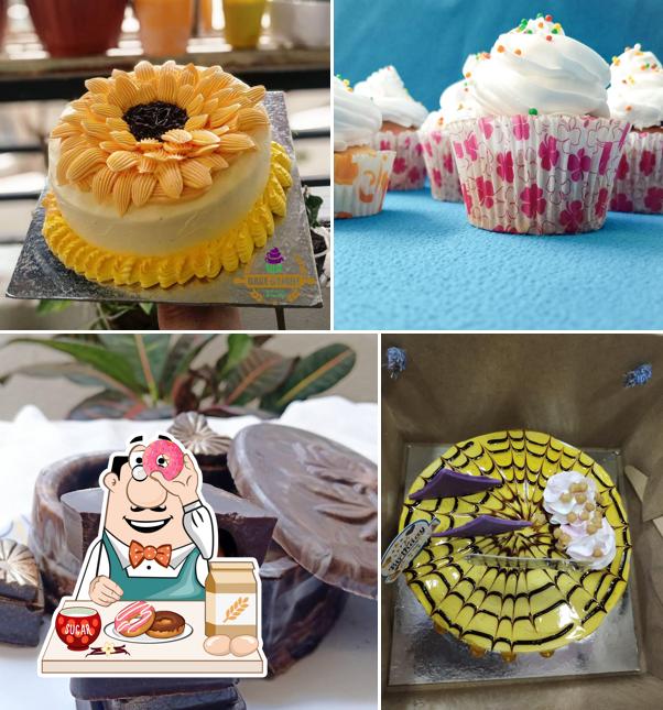 Bake O'light serves a selection of desserts