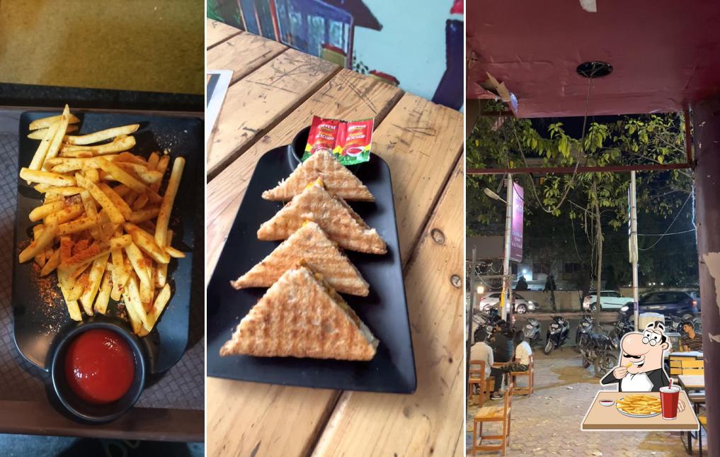 French fries at Chai Sutta Bar