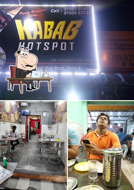 The interior of Kabab Hotspot