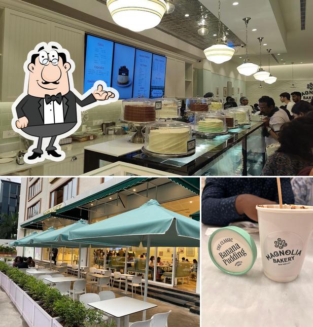 The restaurant's interior and beverage