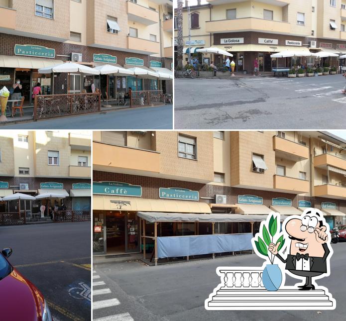 Gli esterni di Pasticceria la Golosa di Fiorini Claudio