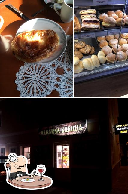 Pekarna Kandija si caratterizza per la cibo e interni