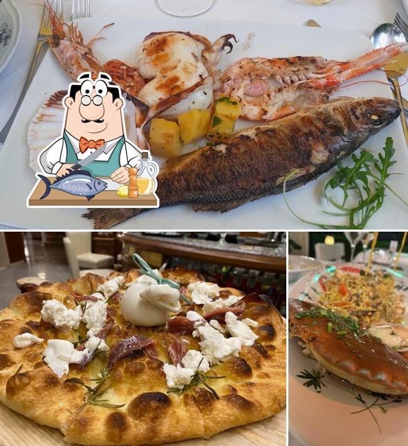 Salmone grigliato al Ristorante pizzeria Marilù