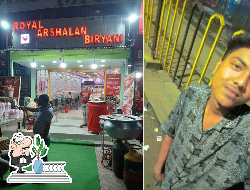 The exterior of Royal Arshalan Biryani