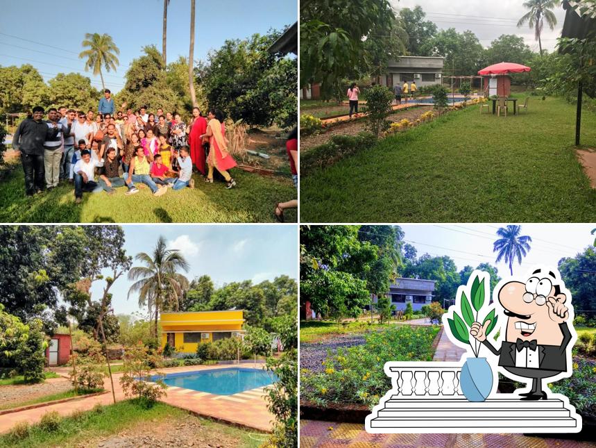 Enjoy the view outside Sadanand Baug, Vangani Resorts In Vangani Farm House One Day Picnic Home Stay Hotels Best Farm Stay Nature Stay