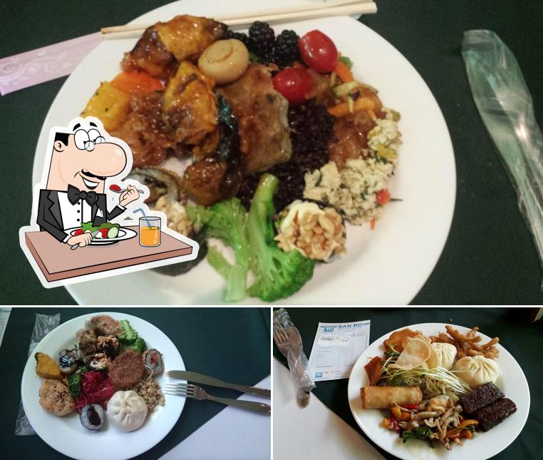Platos en San Ro Restaurante Vegano e Vegetariano