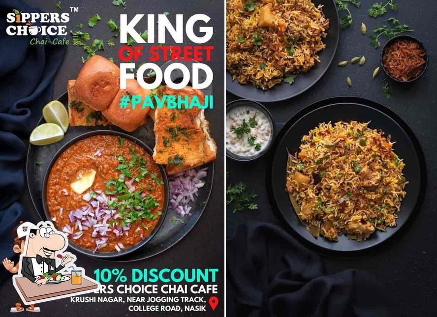 Meals at Sippers Choice Chai Cafe