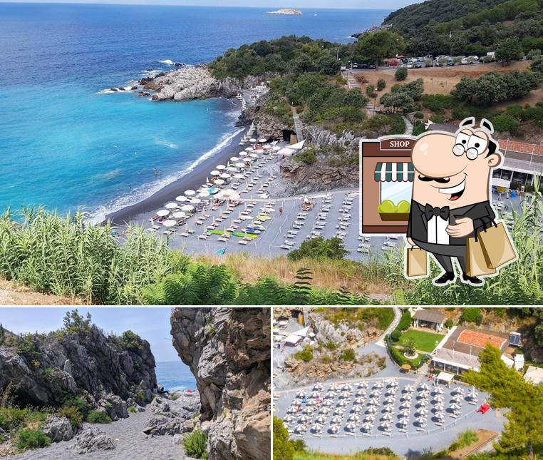 Puoi goderti l'aria fresca dal dehors di Tarzan Beach