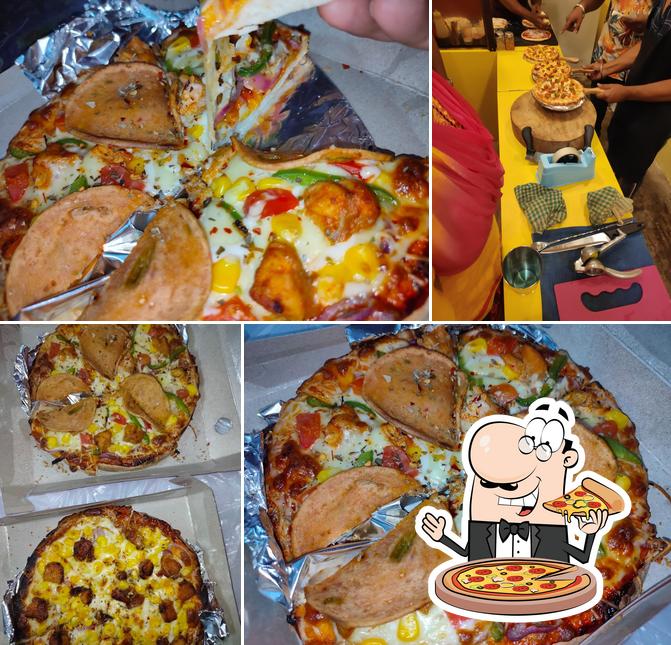 Order various types of pizza