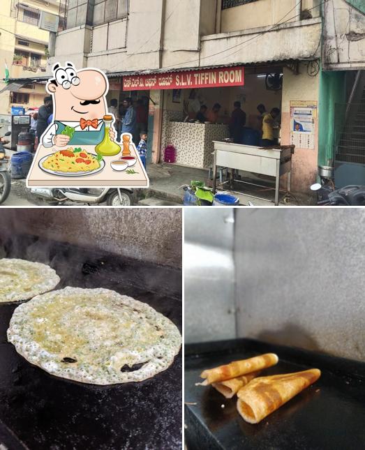 The restaurant's food and exterior