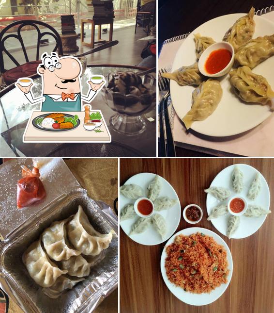 Food at D Kaffe Momo