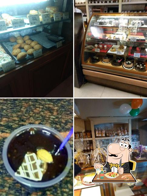 Food at Donald's Pastry Shop