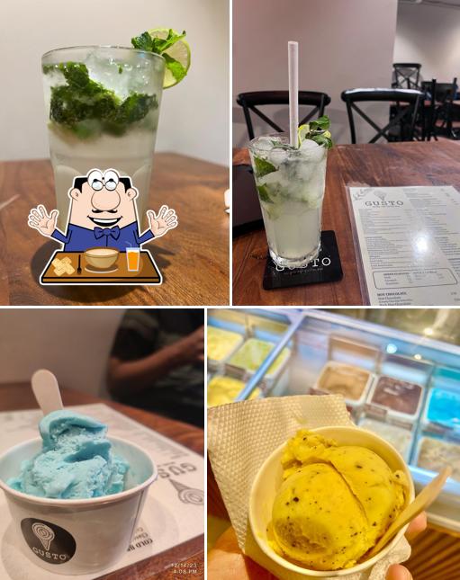 Food at GUSTO - Gelato and Coffee Bar