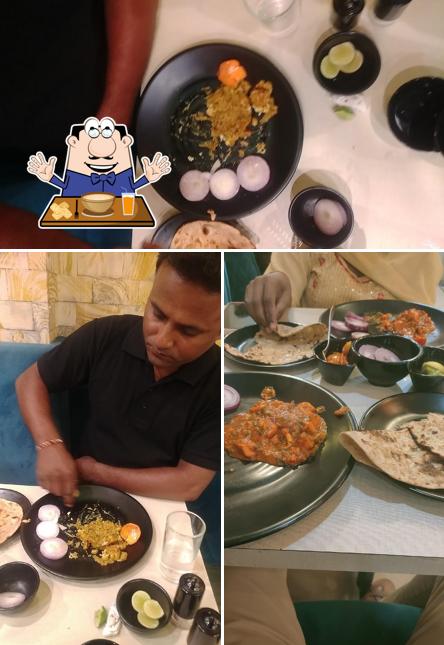 Chocolate mousse at Gokul Family Restaurant